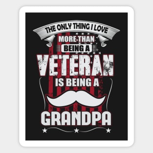 Veteran Grandpa Magnet